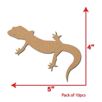 Lizard MDF cutouts