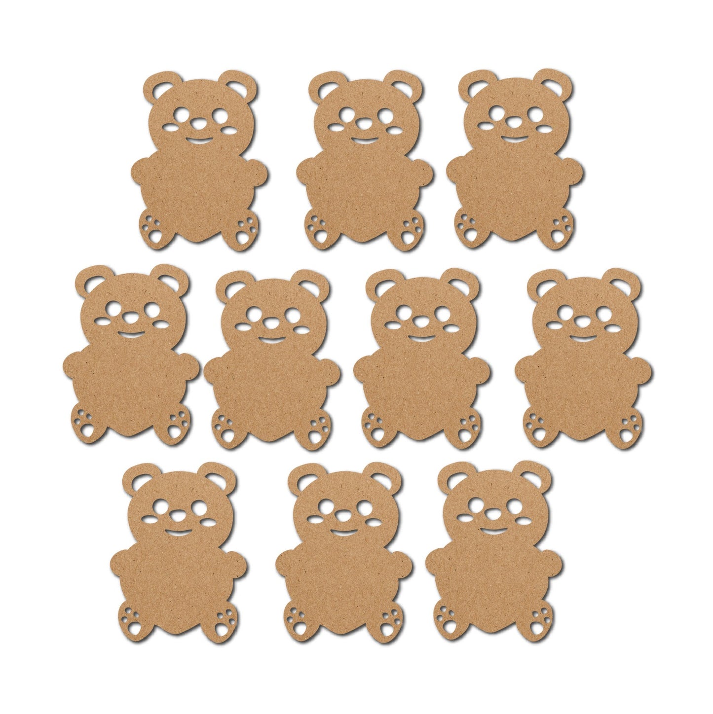 Teddy Bear MDF cutouts