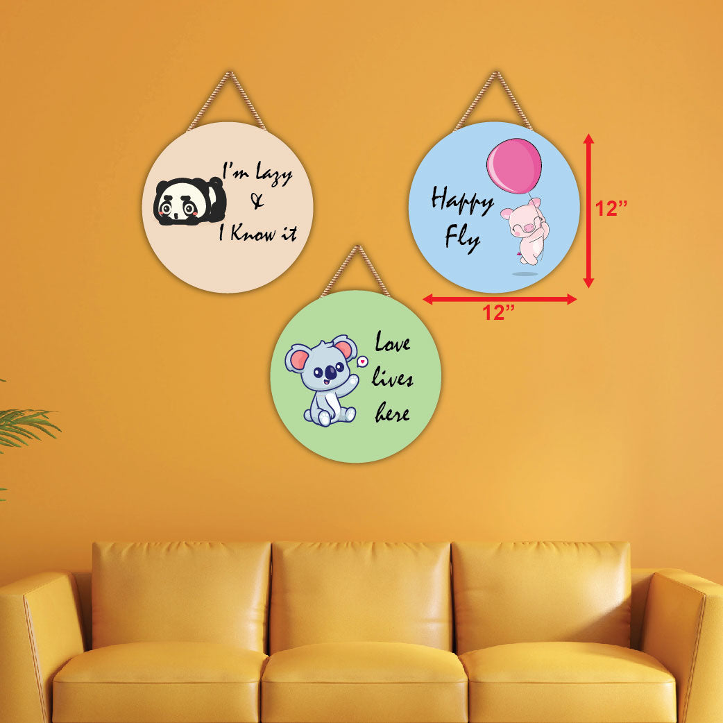 animals funny wall art hangings