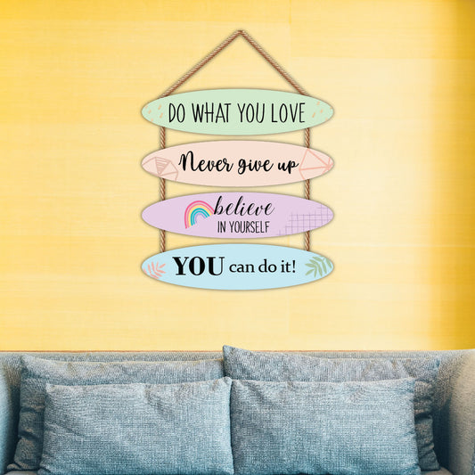 Motivational Wall Hanging For Office Decor