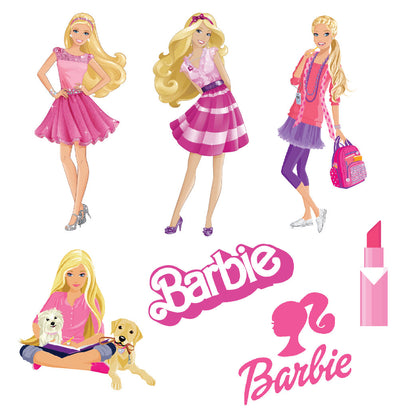 Barbie Theme Sunboard Cutouts Set Of 7