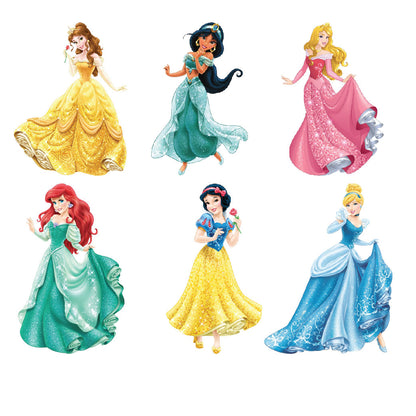 Princess Theme Sunboard Cutouts Set Of 6