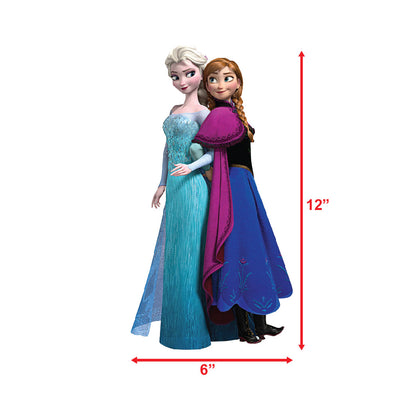 Frozen Theme Sunboard Cutouts Set Of 6