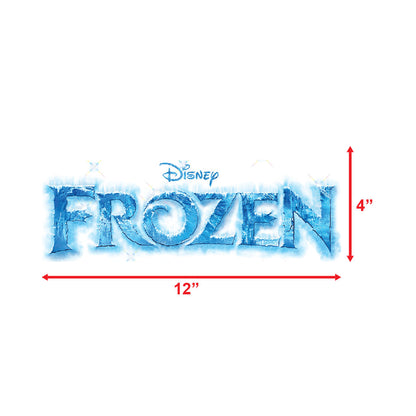 FROZEN NAME SUNBOARD CUTOUTS
