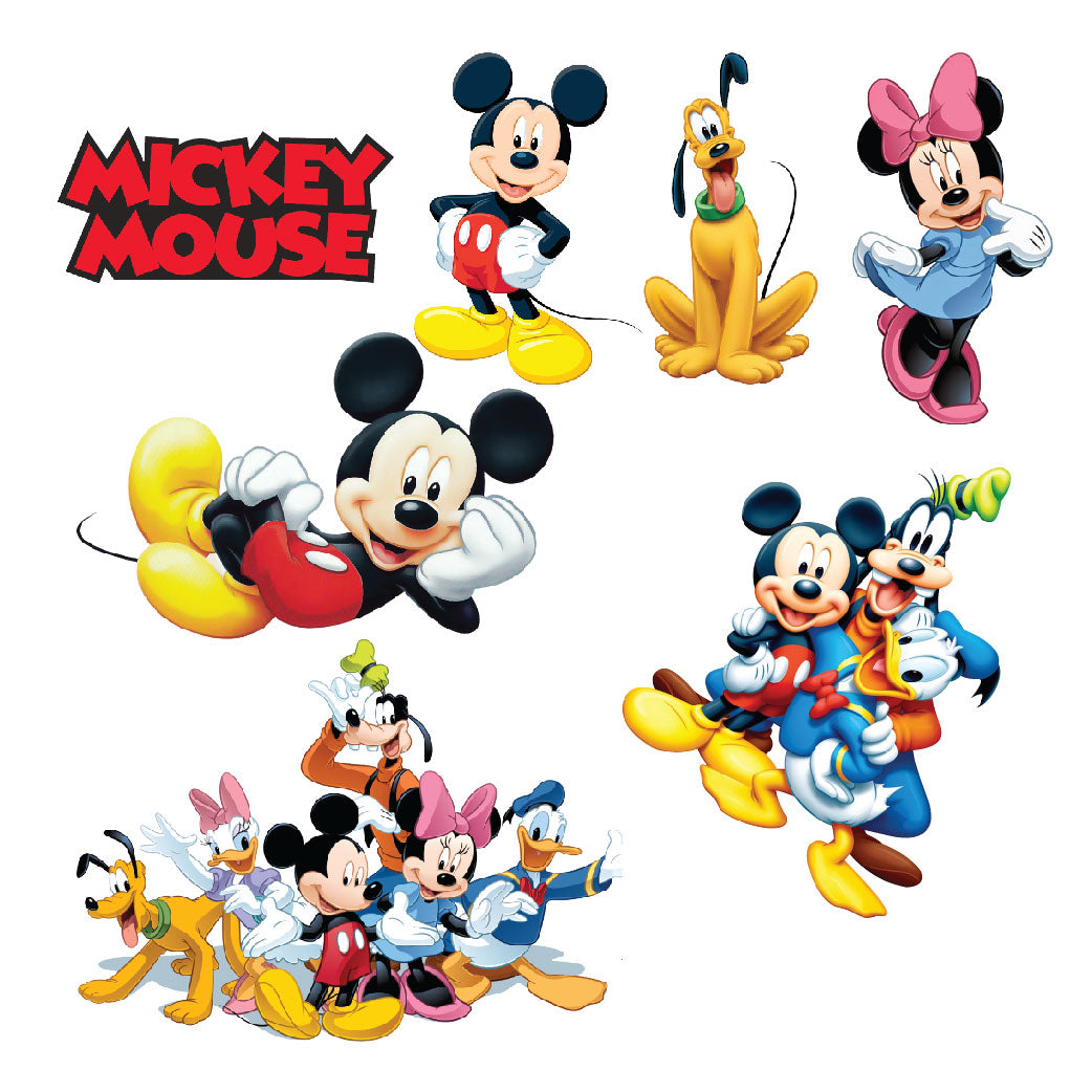 Mickey Mouse sunboard cutouts