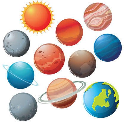 Planets Theme Sunboard Cutouts Set Of 11