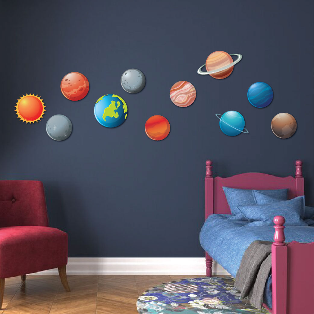 Planets Theme Sunboard Cutouts Set Of 11