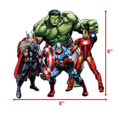 Avengers Theme Sunboard Cutouts Set Of 6