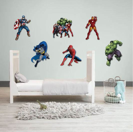 Avengers Theme Sunboard Cutouts Set Of 6