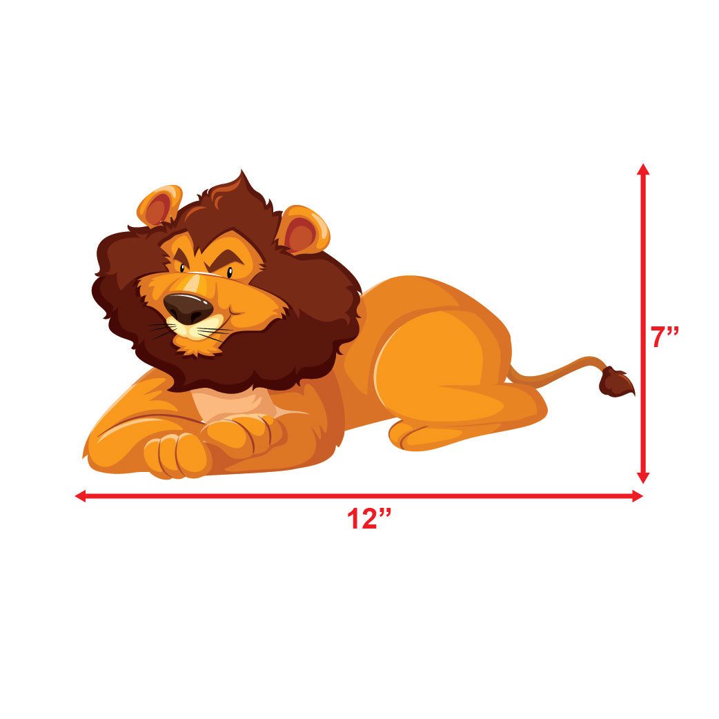 Jungle lion Sunboard Cutouts