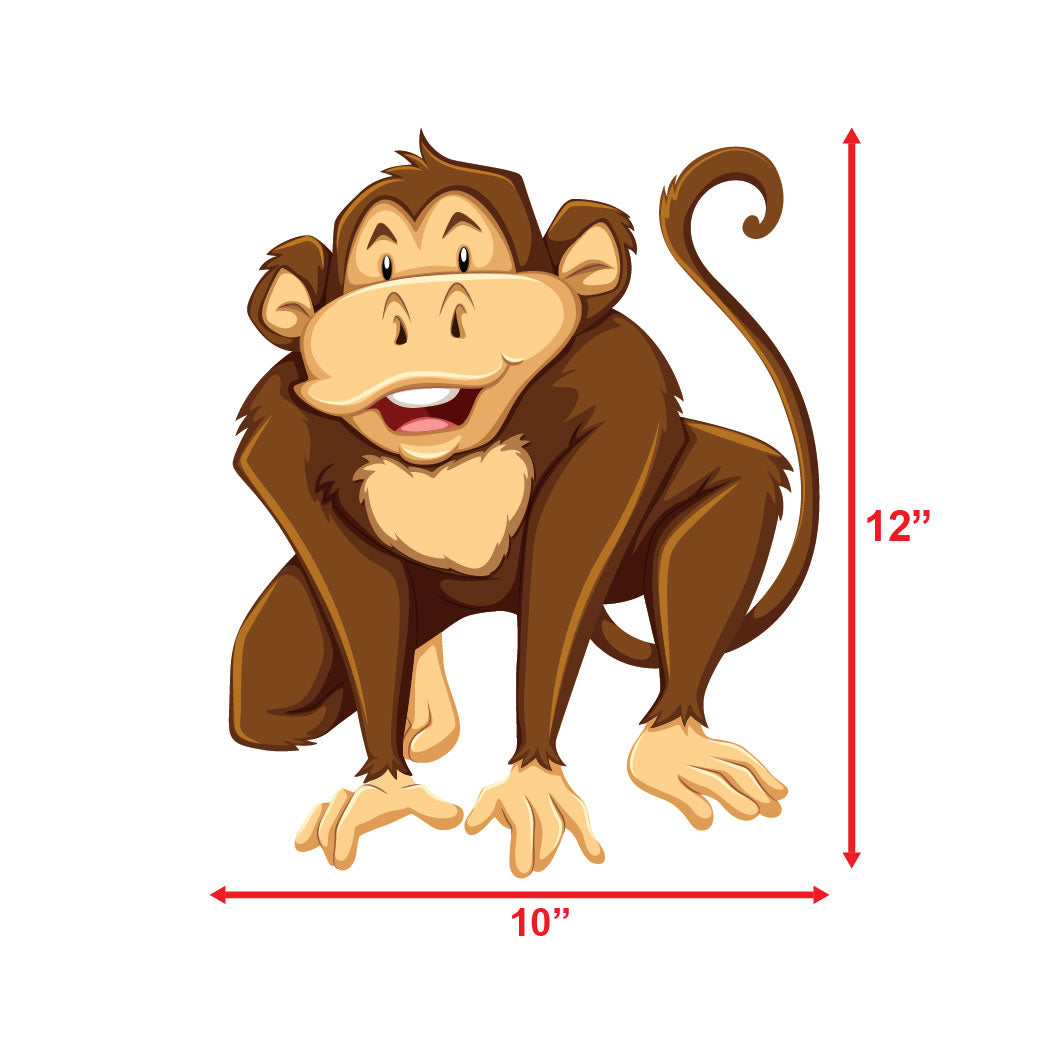 Jungle monkey Sunboard Cutouts