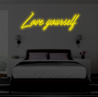  Love Yourself neon sign online

