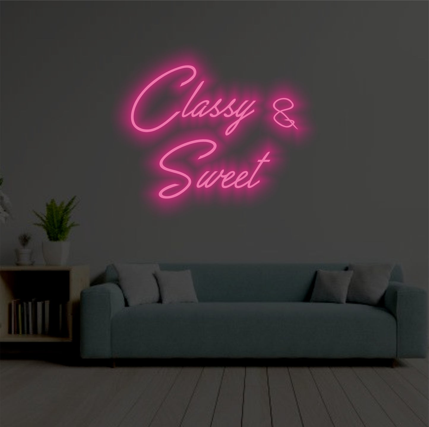 Classy and Sweet neon sign online