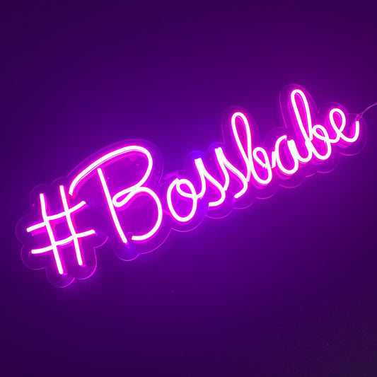 Bossbabe Neon Light Pink with Adapter