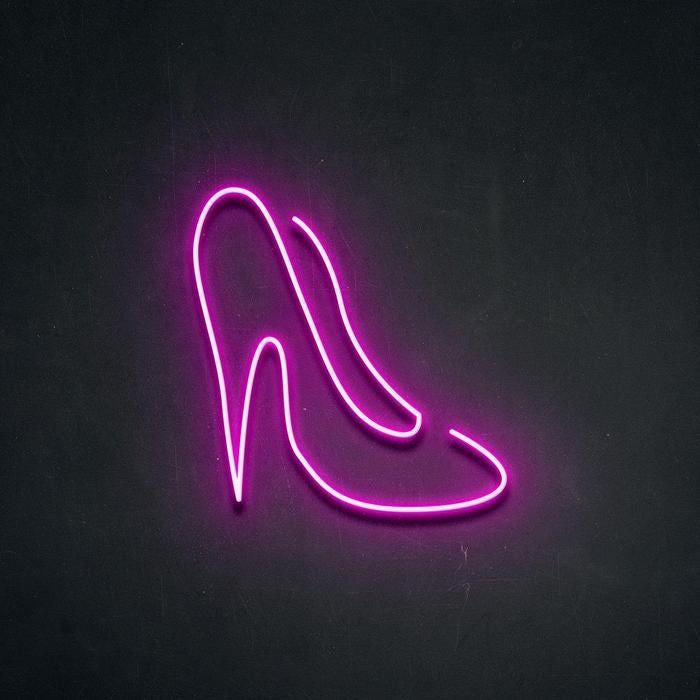 heels neon light