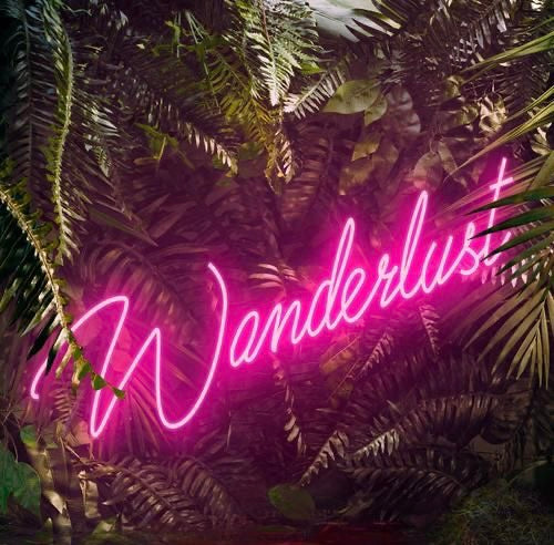 Wanderlust neon sign online