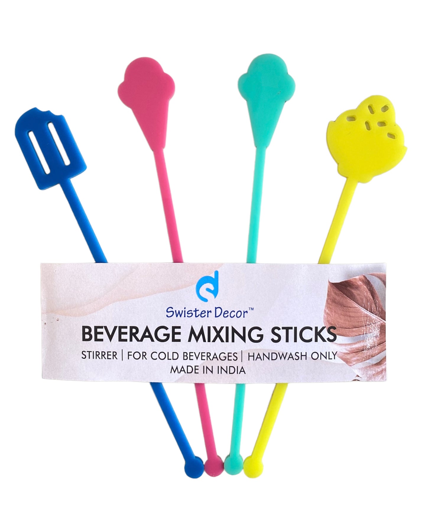 Ice-Cream Stirrers Set of 4