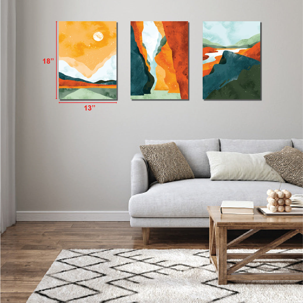 Elegant Modern Scenery Home Decor Art 