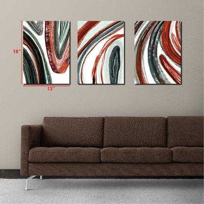  dark stroke canvas printed painting