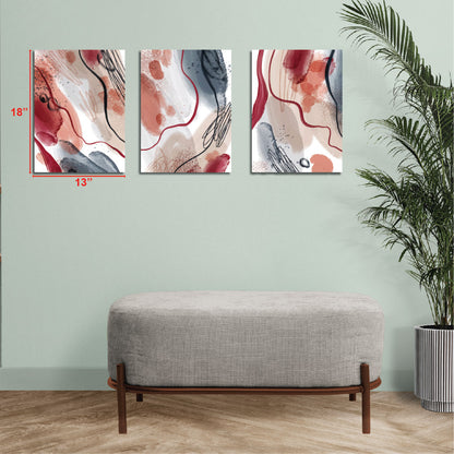 abstract canvas printed painting 