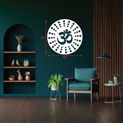 Om Design Round Wall Panel