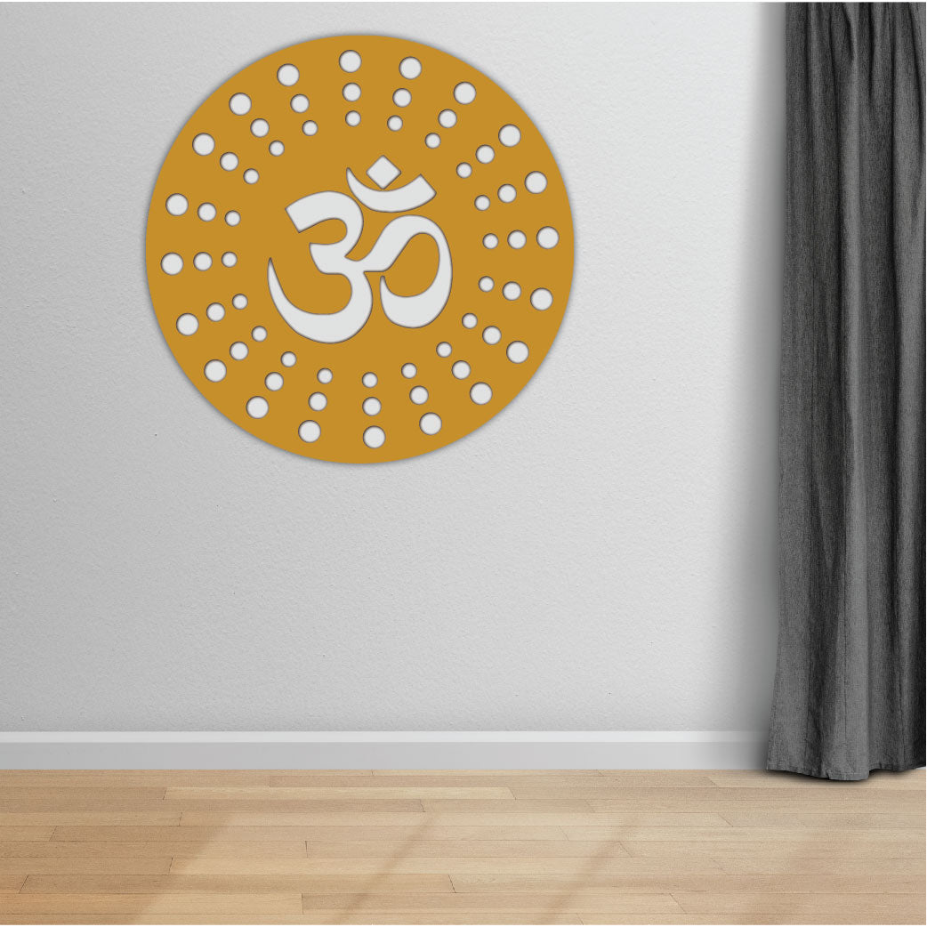 Om Design Round Wall Panel