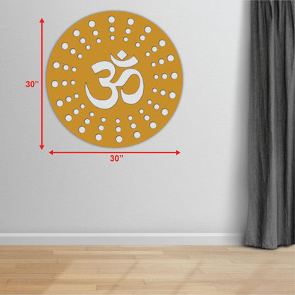 Om Design Round Wall Panel