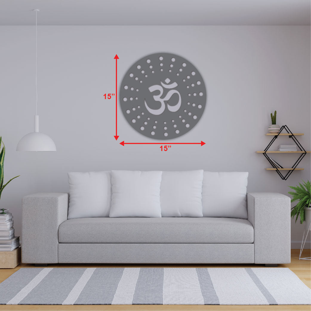 Om Design Round Wall Panel