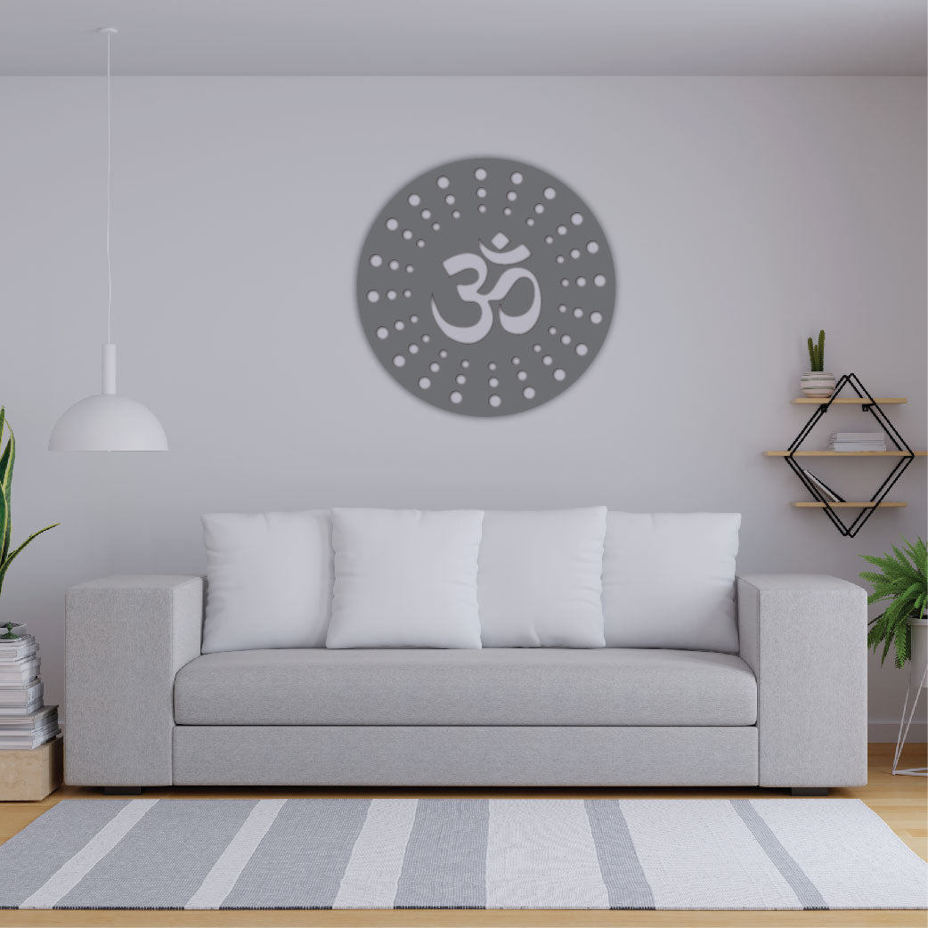 Om Design Round Wall Panel