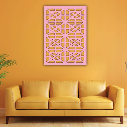 Abstract Wall Panel Design For Wall Hanging