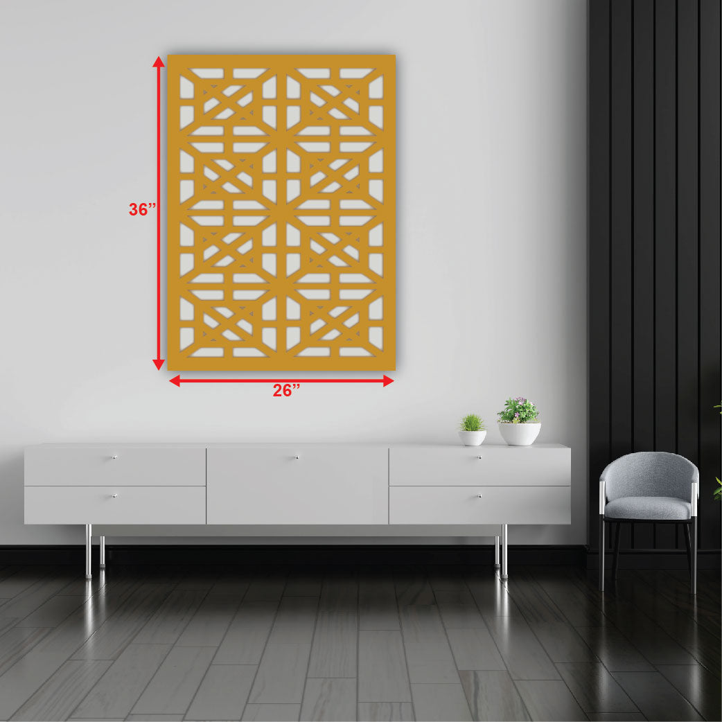 Abstract Wall Panel Design For Wall Hanging