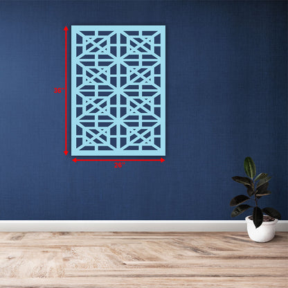 Abstract Wall Panel Design For Wall Hanging