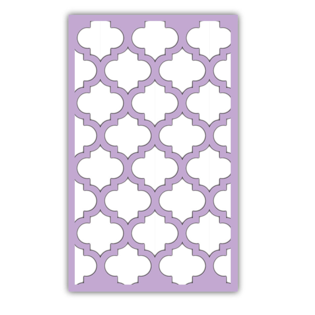 lite purple abstract design wall panel