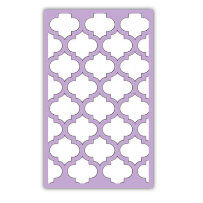 lite purple abstract design wall panel