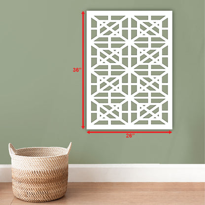 Abstract Wall Panel Design For Wall Hanging