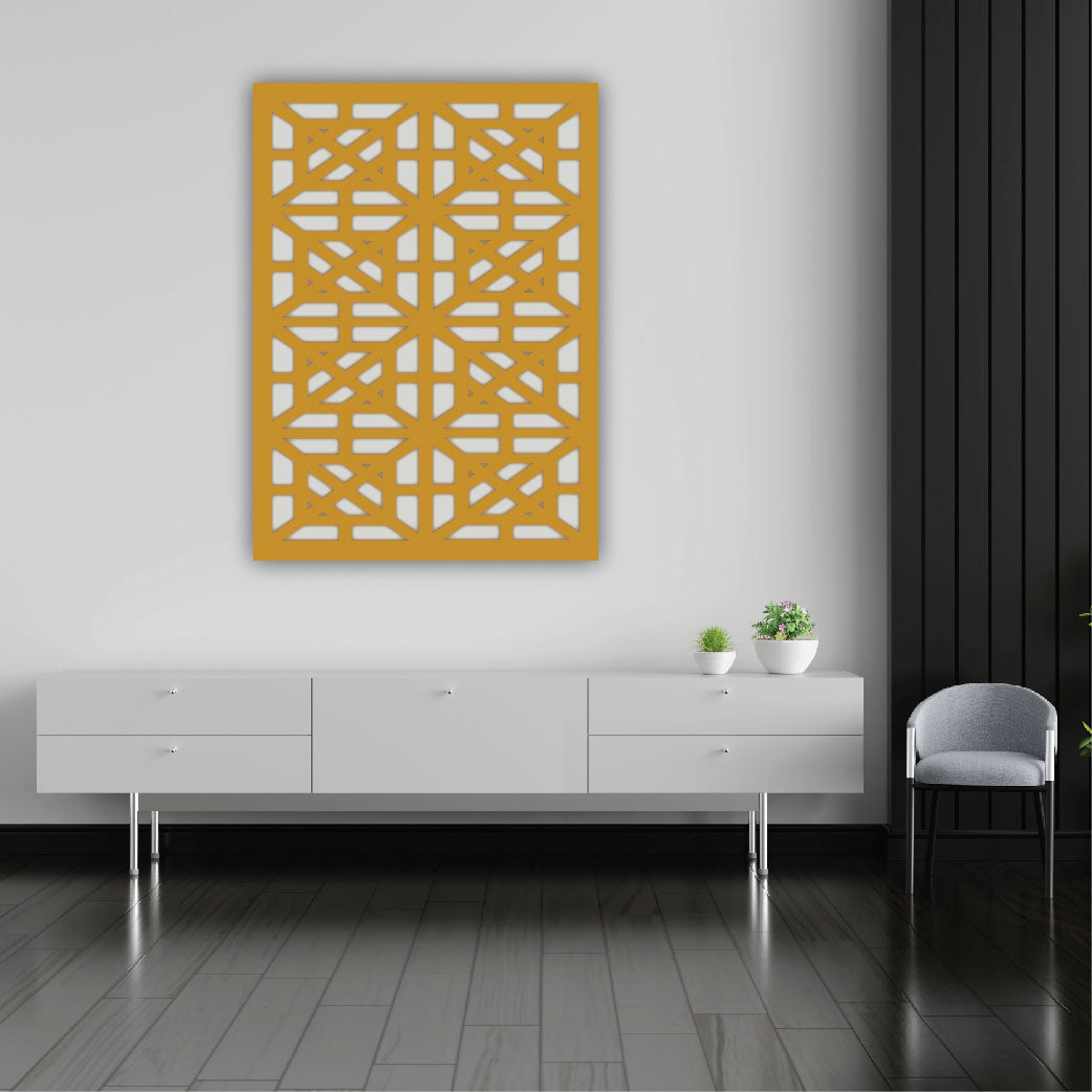 Abstract Wall Panel Design For Wall Hanging