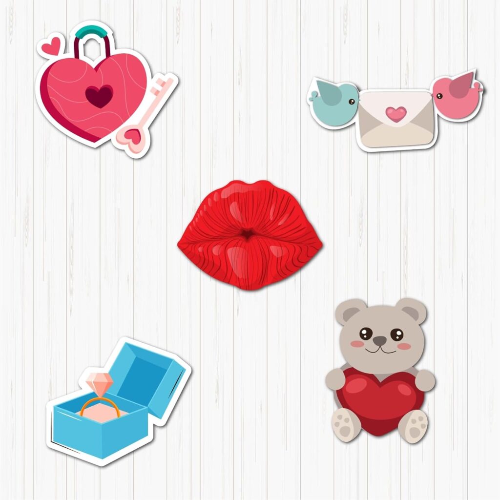 Romantic Theme Small Sunboard Cutouts