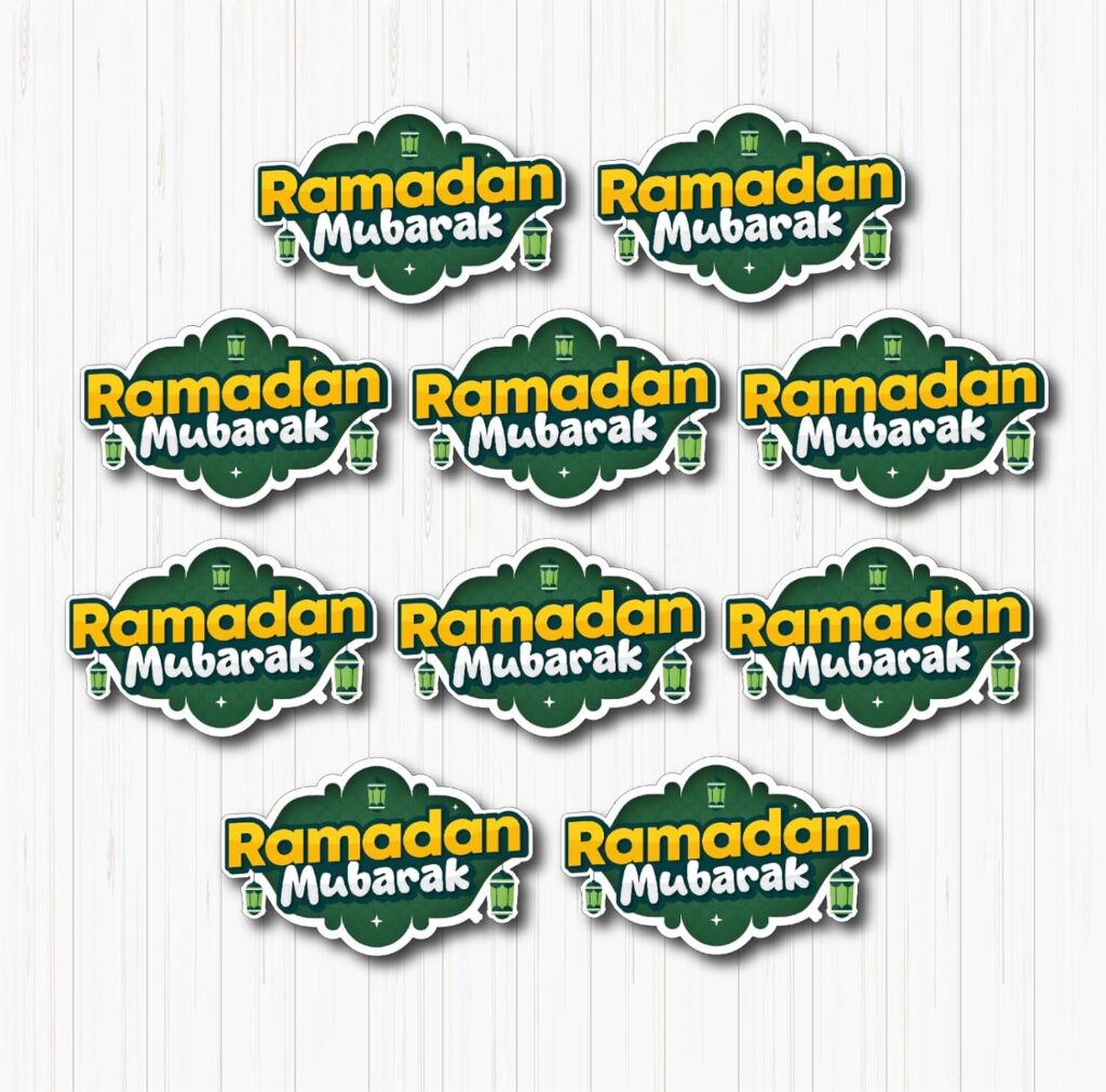 Ramadan Kareem Small Sunboard Cutouts