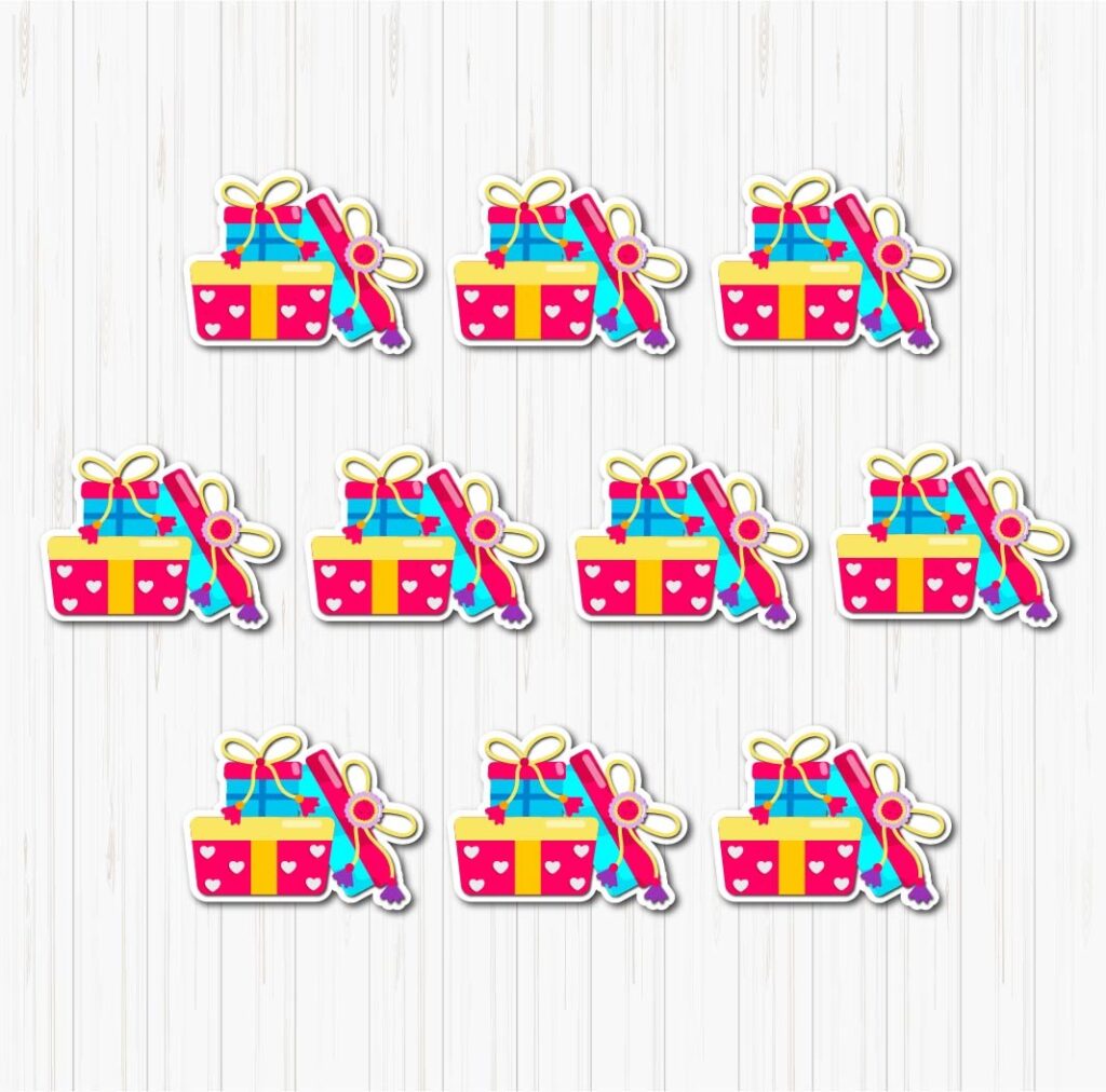 Gifts For Rakhi Small Sunboard Cutouts