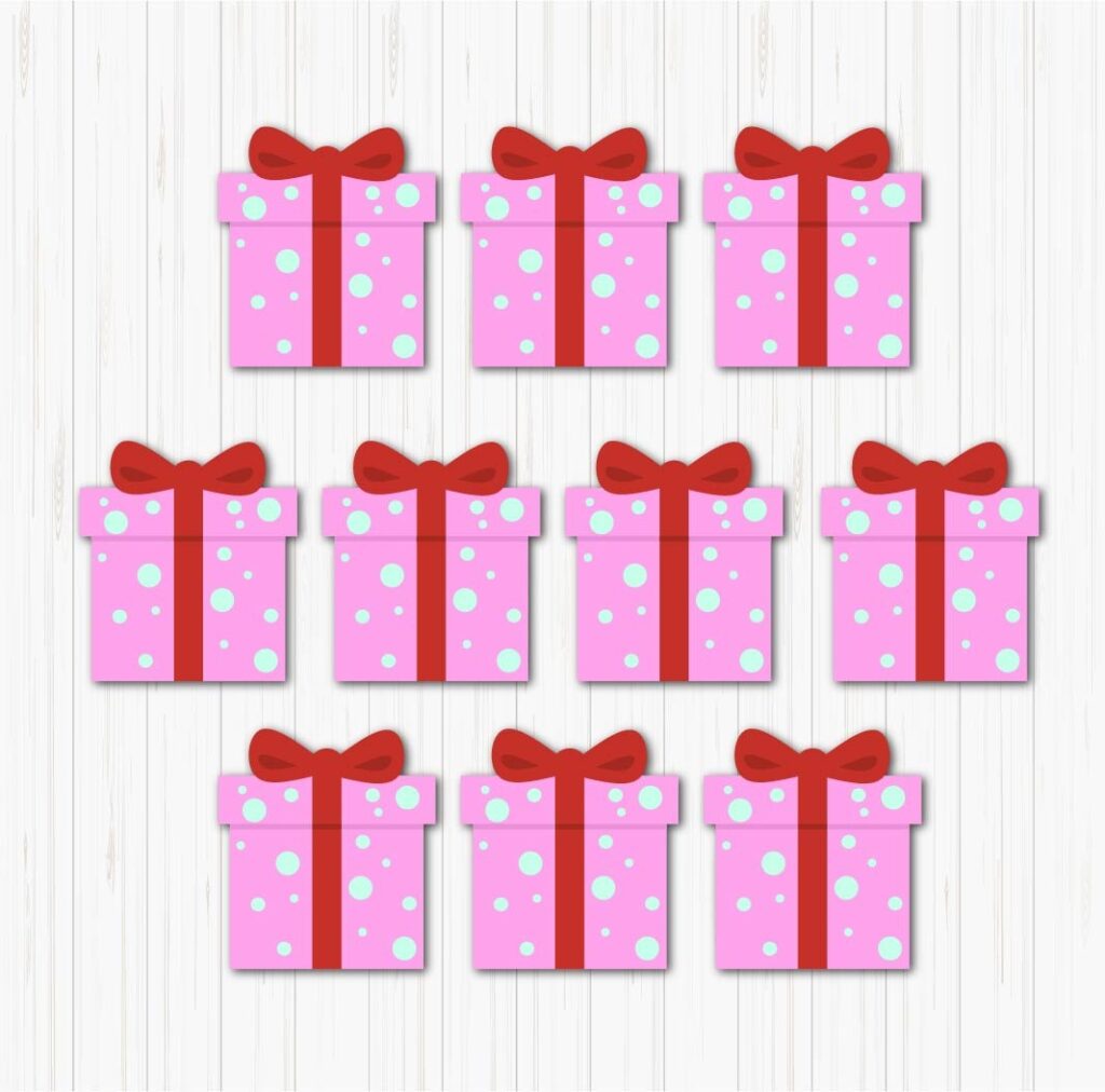 Rakhi Special Gift Box Small Sunboard Cutouts