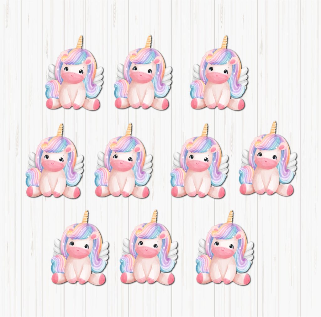 Unicorn Small Sunboard Cutouts