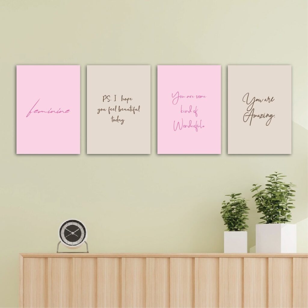 Positive Quotes Rectangle Wall Art