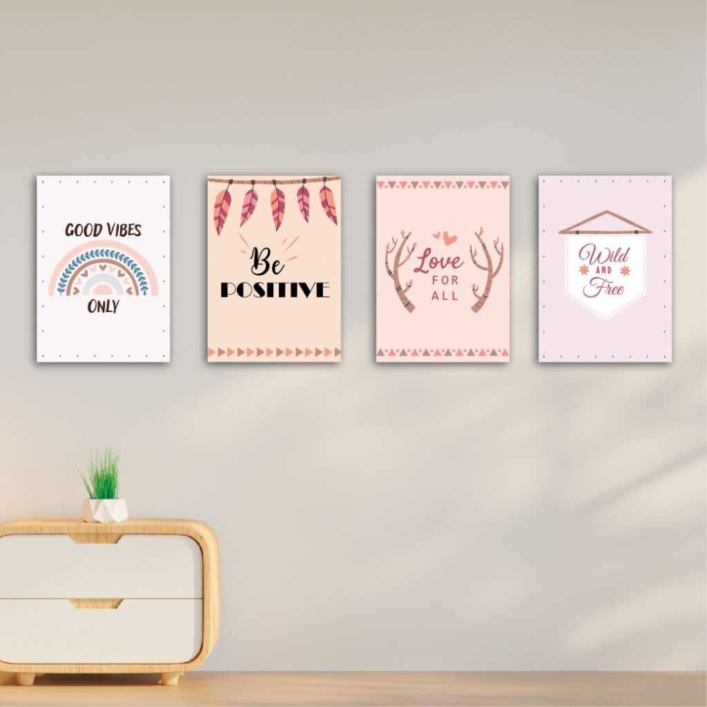 Motivational Quotes Rectangular Wall Art