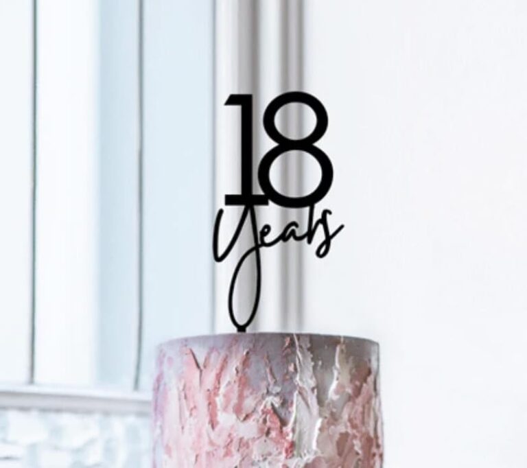 birthday cake topper