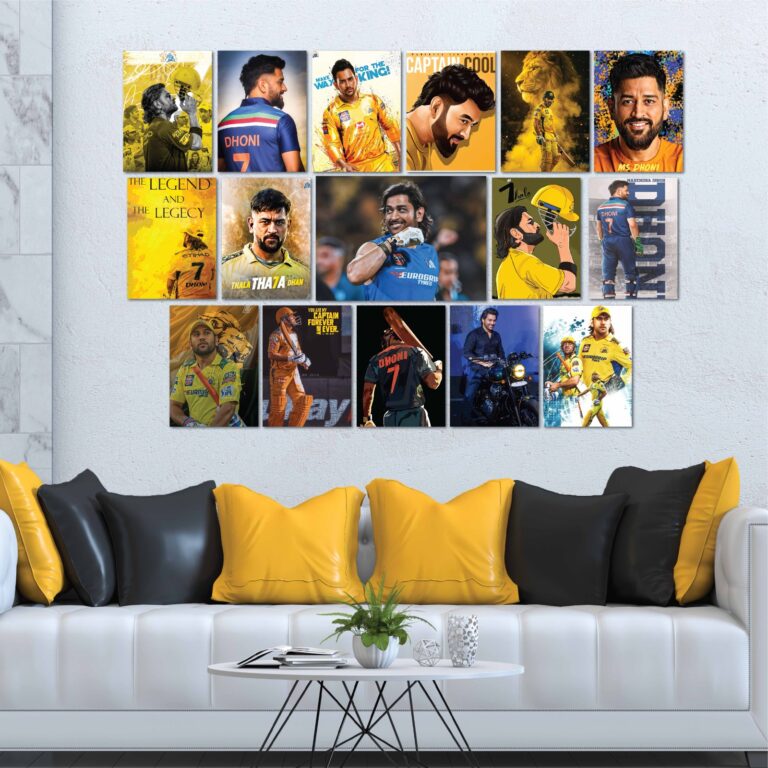  Cricket Posters and Art Prints Online in India