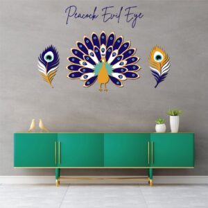 Peacock Evil Eye Elegance